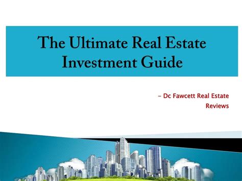 Ppt Dc Fawcett Real Estate Reviews The Ultimate Real Estate