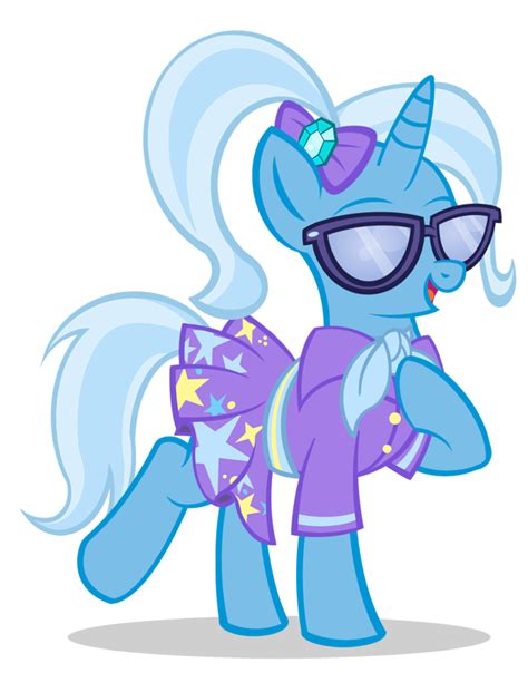 640713 Safe Artist Pixelkitties Character Trixie Species Pony