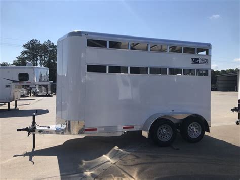 2024 Shadow 2 Horse Bumper Pull Trailer