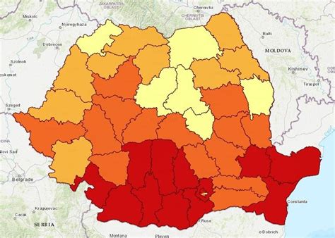 Hart Situa Ia Votului N Fiecare Jude Comparativ Cu Alegerile Din