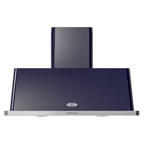 Ilve Uam Mb Majestic Inch Range Hood Midnight Blue Ilve Usa