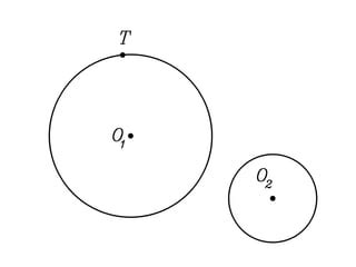 Circunferencias Tangentes A Otras Dos Dado El Punto De Tangencia En