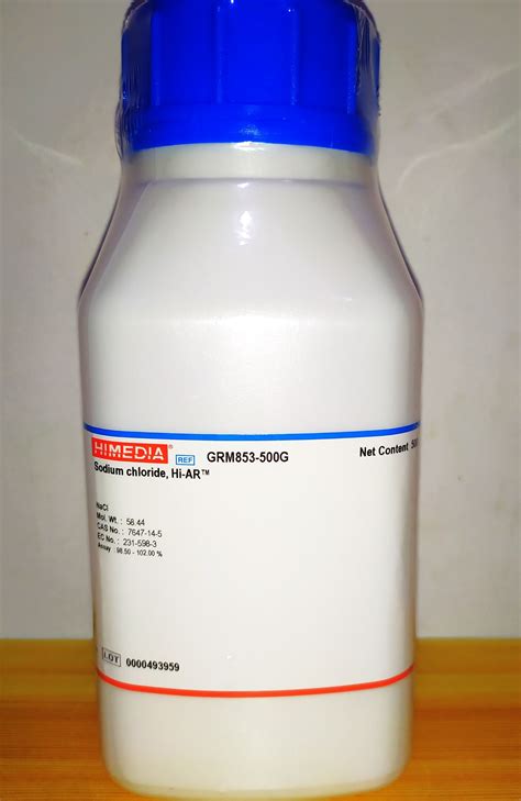 Should Sodium Chloride Be Refrigerated at Helen Williamson blog