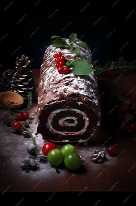 christmas log cake recipes 10
