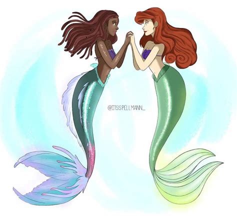 Halle And Ariel By Spellman196 On Deviantart