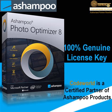 Ashampoo Photo Optimizer 8 Genuine License Key Lazada Ph