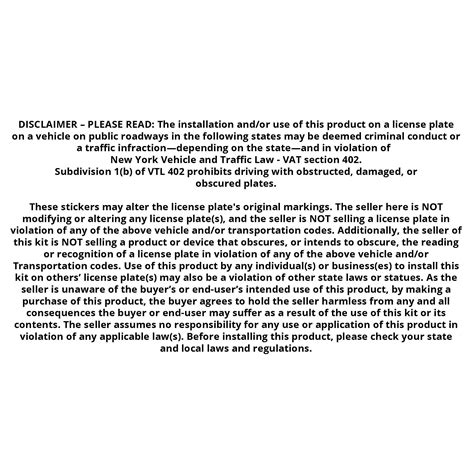 The DMV will explain the rules for your NY license plate 4