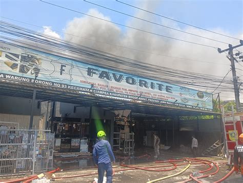 Kebakaran Toko Di Ciampea Bogor Ribuan Perajin Terancam Kekurangan