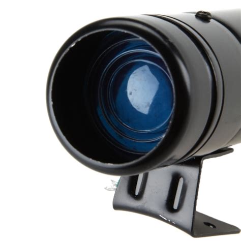 adjustable tachometer   rpm tacho gauge aluminum shift light blue