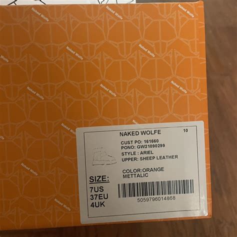 Naked Wolfe Metallic Winter Boot In Orange Depop