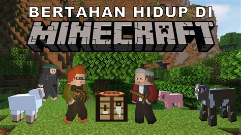 100 Hari Bertahan Hidup Di Minecraft Animasi Mas Sayur YouTube