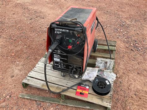 Marquette A M Mig Wire Feed Welder Bigiron Auctions