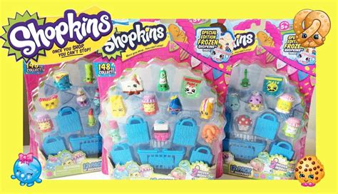 Shopkins Blind Bags Mystery Surprise Rare Shopping Collectibles