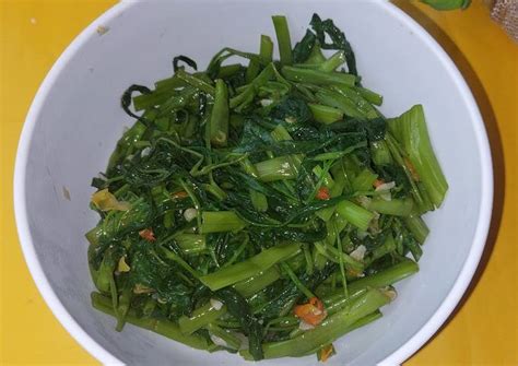 Resep Tumis Kangkung Sederhana Oleh Puspitasari Anggradewi Cookpad