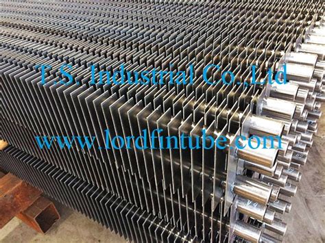 Single Row Finned Tube Carbon Steel Welded Fin Tubes Single Row Flat