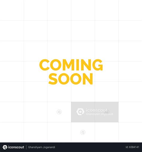 Coming Soon Animated Icon - Free Download E-commerce & Shopping