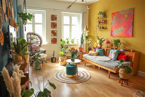 Colourful Interior Inspiration From A Retro Boho Berlin Apartment