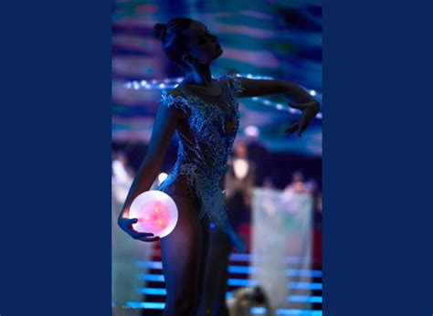 Buy Rhythmic Gymnastics Ball L (18.5 cm) | Flow and Glow | Ignis Pixel ...