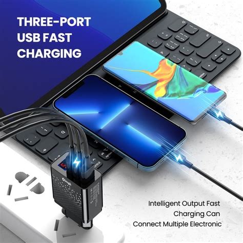 Sourcingasia Elough 48W USB Şarj Aleti Hızlı Şarj 3 0 Fiyatı