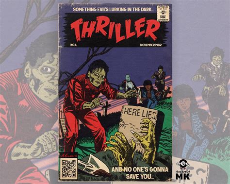 Michael Jackson- Thriller Comic Book Art, By Me : r/MichaelJackson