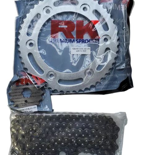 Kit Transmisi N Honda Xr L Premium Con Cadena Reforzada Env O Gratis