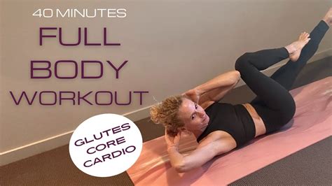 Minute Full Body Workout Low Impact High Gain Glutes Core