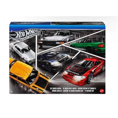 Hot Wheels Silver Series Japan Themed X6 Playmaniac