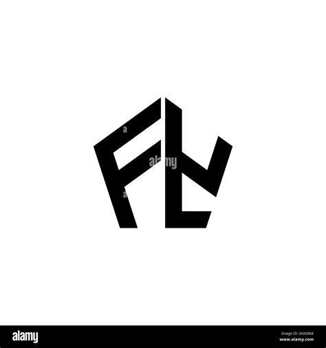 Fy Monogram Logo Letter With Polygonal Geometric Shape Style Design