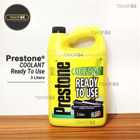 Prestone Radiator Coolant READY TO USE 3Liters 1Liter Lazada PH