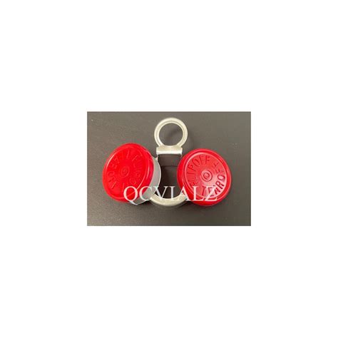 West Mm Flip Off Tear Off Vial Seals Red Bag