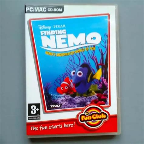 Disney Pixar Finding Nemo S Underwater World Of Fun Pc Mac Cd