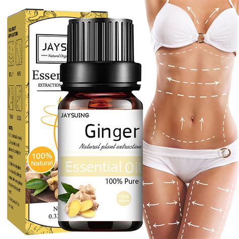 Abdominal Slimming Ginger Oil Ml Natural Drainage Ginger Oil