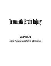 Understanding Traumatic Brain Injury Types Classification Course Hero