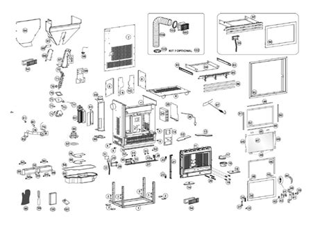 Onderdelen Tekening Edilkamin Pellbox SCF