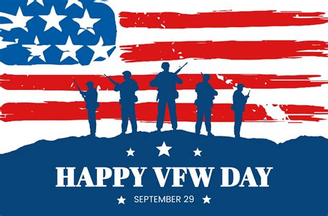 Vfw Day Banner In Illustrator Psd Svg  Eps Png Download