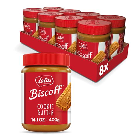 Buy Lotus Biscoff Cookie Butter Spread Creamy Non GMO Vegan 14 1