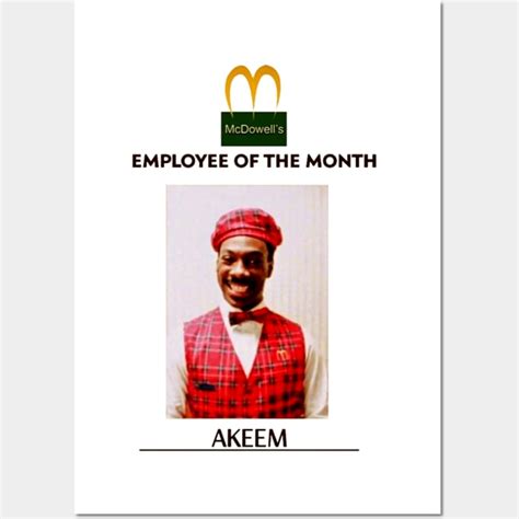 Employee Of The Month Prince Akeem Employee Of The Month Prince Akeem