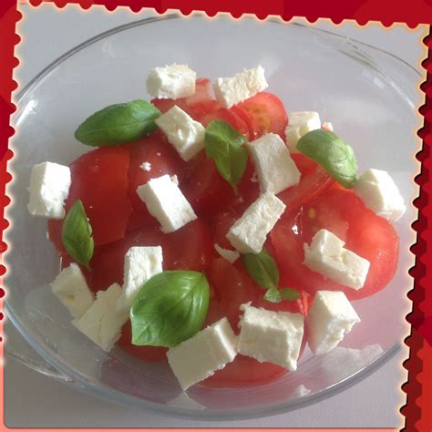 Recette Salade De Tomates Et Feta Sur Vos Fourchettes Blog De