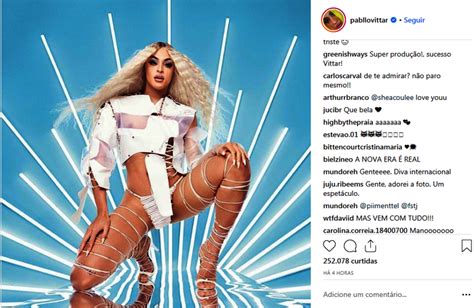 Pabllo Vittar Mostra A Capa De Seu Novo álbum