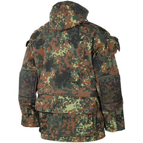 MFH Commando Jacket Tactical Hooded Smock Mens Army Ripstop Coat