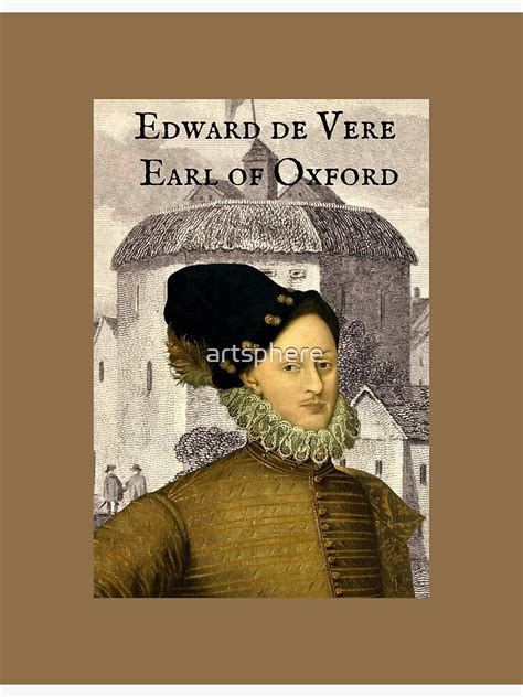 Edward De Vere Earl Of Oxford Playwright Poet 1575 Portrait The