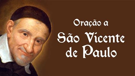 Oração a São Vicente de Paulo 27 de setembro YouTube