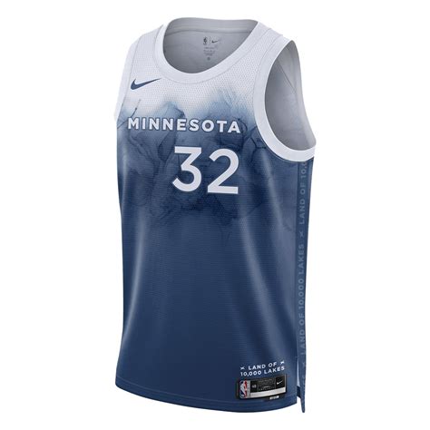 Nike Dri-FIT NBA Swingman Jersey 2023/24 City Edition 'Minnesota Timbe - KICKS CREW