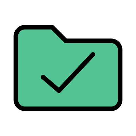 Approved Vector Stall Lineal Color Icon