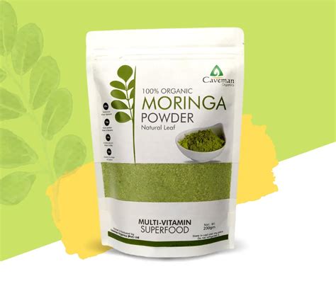 Pakistans Top Moringa Powder Caveman Organics Rs799