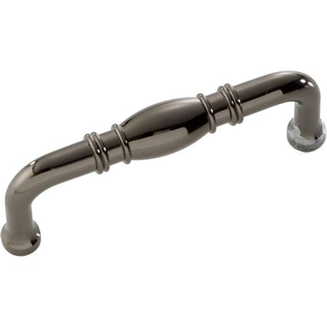 Hickory Hardware Williamsburg 3 In Black Nickel Cabinet Pull P3050 Bln