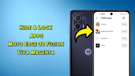 How To Hide Lock Apps In Moto G G L Lock Apps In Moto G G Youtube