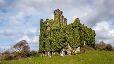 Ivy Covered Ruined Castle Ireland Photograph By Pierre Leclerc Photography