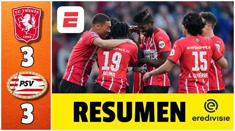 Incre Ble Remontada Psv Perd A Logr Empatar Al Y Sell Un