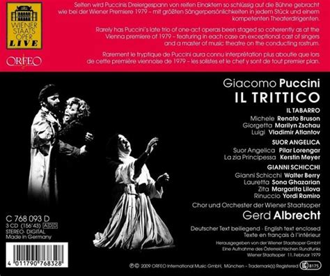 Il Trittico Puccini CD Album Muziek Bol